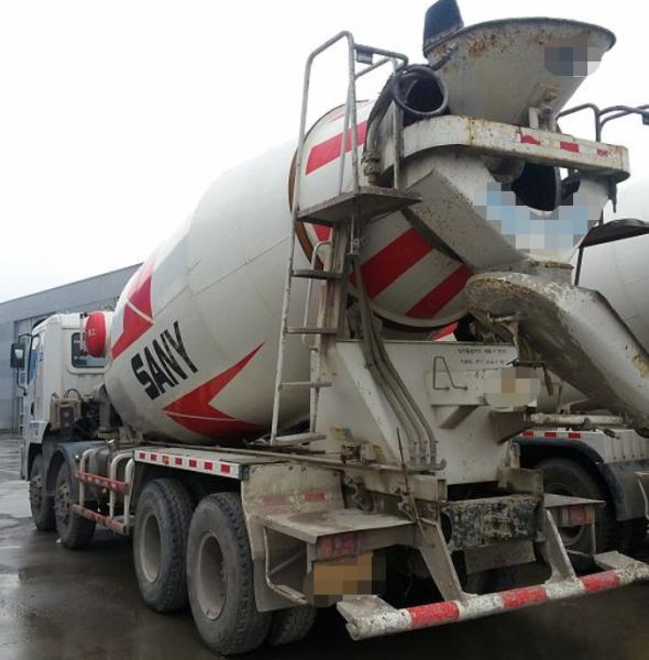 Buy cheap 2019 Second Hand Mixer Truck Sany 12Cubic Capacity 10200×2530×3990mm from wholesalers