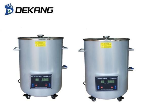 90 Liter 1600W Large Capacity Ultrasonic Cleaner , Barrel Ultrasonic Parts