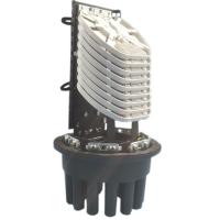 Buy cheap Flexible 144 / 288 Fibers FTTH Closure Black Color With Nylon Tie / Buffer Tube product