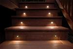 Half Moon Recessed Stair Lights