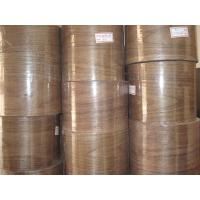 Buy cheap 0.5mm Walnut Veneer roll with paper backed for furniture Usage product