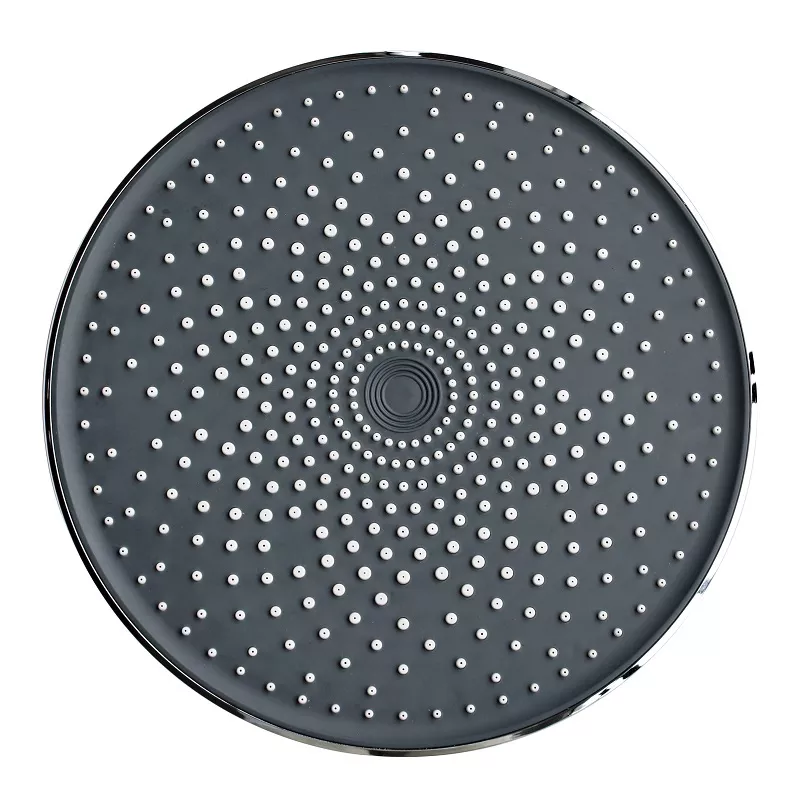 Spray Supercharged Round Shower Head Bathroom Water Heater Shower Nozzle