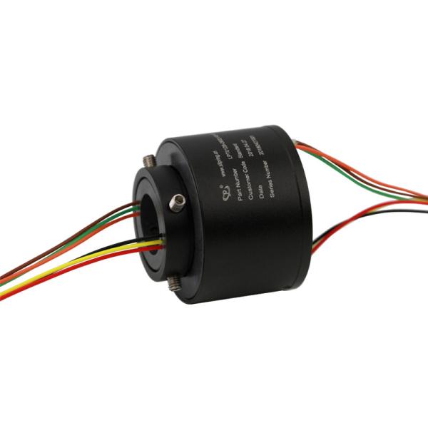 Buy cheap 12.7mm Through Bore Slip Ring 6 Circuits 2A IP50 from wholesalers