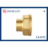 Buy cheap 1/4 " To 1 " Male x Female Brass Straight Coupler from wholesalers