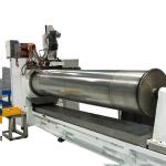 316 Stainless Steel Welded Wire Mesh Machine For Producing Screen Tubes