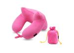 Soft Inflatable Neck Pillow , Inflatable Travel Neck Support CGS Certification