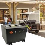 48V Golf Cart LiFePO4 Lithium Ion Battery 100Ah Fast Charging With Intelligent