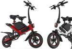 Folding Electric Commuter Bike , Ladies Motorized Folding Bike Simple And