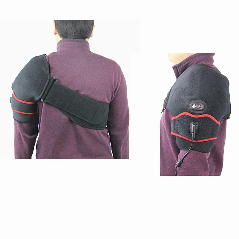 Best Graphene Far Infrared Heating Pad Shoulder Pain Rechargeable Electric Shoulder Wrap Massage Heater