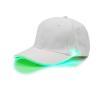 Buy cheap Adjustable Glow Light Up Baseball Caps , White Club Party Sports Led Baseball Hat from wholesalers