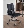 Buy cheap Adjustable Height Executive Office Chair with Swivel Wheels and Synthetic PU Leather from wholesalers
