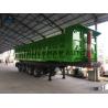 Buy cheap 5 Axles Dump Semi Trailer 70 Tons Loading Low Consumption For Mineral Goods from wholesalers