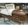 Buy cheap Paper Veneer Casket Solid Wood Caskets Wood Veneer MDF Caskets Cardboard Caskets European Coffins from wholesalers