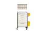 Deluxe Medical Medication Trolleys , Adjustable Nursing Cart
