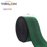Green Upholstery Elastic Webbing Stretch Band For Sofa Couch