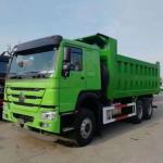 Video Technical Support Used 340 Howo Dump Truck with Nissan Engine WD615.47