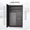 Buy cheap Aluminum Alloy Commercial 0.6mm 2 Door Closet Cabinet from wholesalers