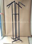 Customized Logo Width 600mm Height 1720mm Clothing Organizer Rack