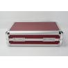 Buy cheap PU Leather Watch Carry Case For 42 Watches With Pillows Portable Aluminum Suitcases from wholesalers
