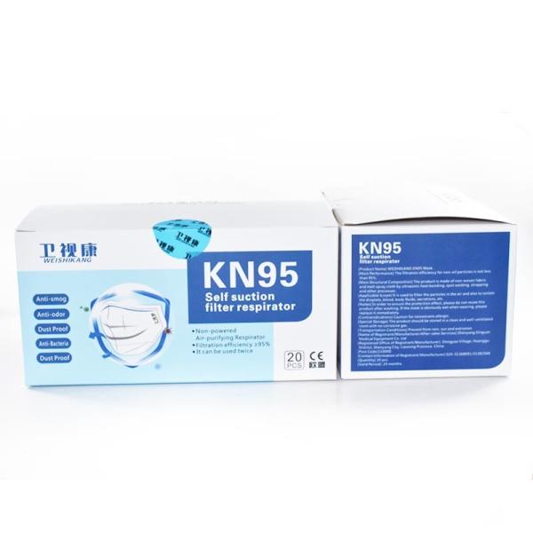 Buy cheap Hospital KN95 Dust Mask FFP2 Reusable Filter Respirator Corona Protective from wholesalers