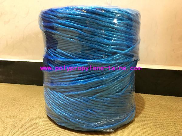 Buy cheap 8g/m Professional Blue Polypropylene Twine Recycled Rope Tenacity Over 252KG from wholesalers