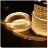 Buy cheap 24v square warm white color decoration ip67 pvc led neon light 16x16mm flat surface from wholesalers