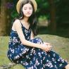 Buy cheap Fashion casual one piece women floral dress party dresses for girls of 18 years old from wholesalers