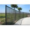 Buy cheap Easily Assembled Black Steel Fence Black Metal For Traffic Safety Anti Corrosion from wholesalers