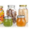 Buy cheap Custom Glass Jar Wide Mouth Mason Jars 8 Oz 16 Oz Glass Jar Set from wholesalers