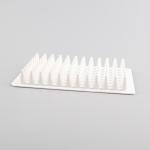 Standard Profile Flat Non Skirted Cut Corner White 96 Well PCR Plates 0.1ml
