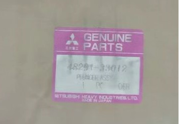 48291-33012 Mitsubishi Heavy Industries Spare Parts S6R Injection Pump Block Plunger
