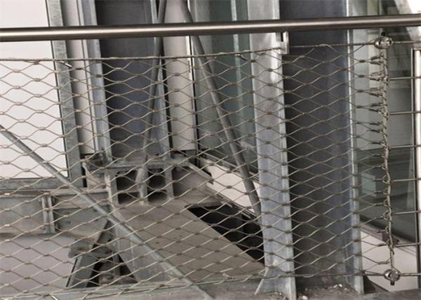 Buy cheap 7*7 7*19 Balcony Stainless Steel AISI304 Wire Rope Netting For Safety Fence from wholesalers