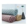 Buy cheap Ultrasonic Quilted Sofa Velvet Upholstery Fabric Customized Warp from wholesalers