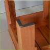 Buy cheap Waterproof 25.59inch Mahogany Solid Wood Coffee Tables from wholesalers