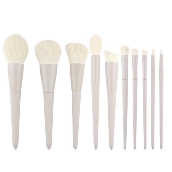 Buy cheap Grey Custom Logo Luxury Makeup Brush , Imitation Goats Hair Eye Powder Brush from wholesalers