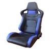 Buy cheap Multi Material Blue And Black Racing Seats , Leather Racing Seats 95*67*57cm from wholesalers