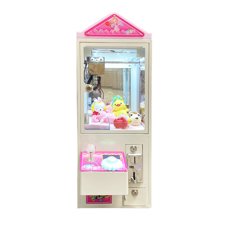 Customizable Mini Plush Toy Claw Crane Machine with Metal Acrylic Plastic Material