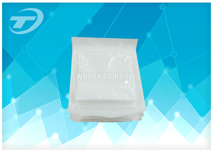 CE And ISO13485 Medical Gauze Sponge / Sterile Gauze Pads Unfolded Edges