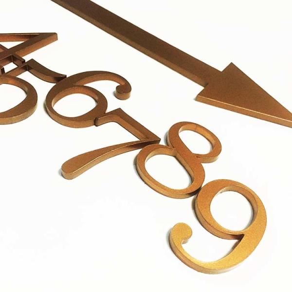 Buy cheap Flat Cut Out Acrylic Letter Sign Solid Acrylic Door Number Signs CE ROHS from wholesalers
