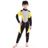 Buy cheap children wet diving suit 3mm long sleeve neoprene diving wet suit from wholesalers