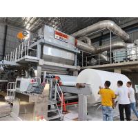 Buy cheap Crescent Former Facial Tissue Making Machine 5-50T/D 800-1600 M/Min product