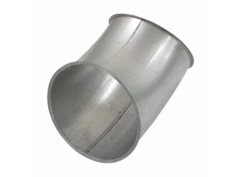 Stamping Galvanized Sheet Elbow Dust Extraction Pipe Welding Elbow Equal Diameter