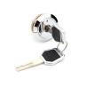 Buy cheap Hidden Drawer Safety Locks Nickel Plated With Two Brass Keys For Steel Furniture from wholesalers