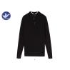 Buy cheap Stand Collar Men's Quarter Zip Sweater , Mens Turtleneck Zip Up Sweater Ribbed Knitting from wholesalers