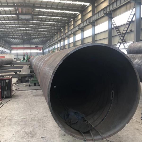 Buy cheap ASTM A252 Long 50 Meters SSAW Steel Pipe tube For Water Pipeline Project from wholesalers