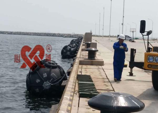 Buy cheap Tugboat Floating Pneumatic Fender , Inflatable Marine Fenders ISO9001 from wholesalers