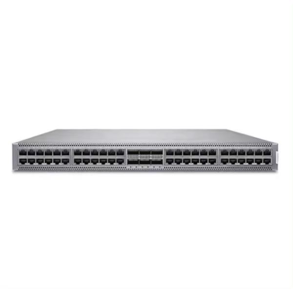 Customized 32 Ports QFX5200-32C-AFI QFX5200 Network Switch with Redundant Fans 2 AC Power Supplies and Back to Front Airflow