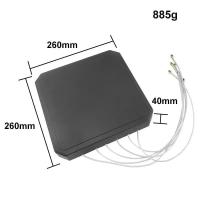 Buy cheap 6 Band 26cm 17dBi Panel MIMO Directional Anti Drone Antenna Waterproof 840-5900 product