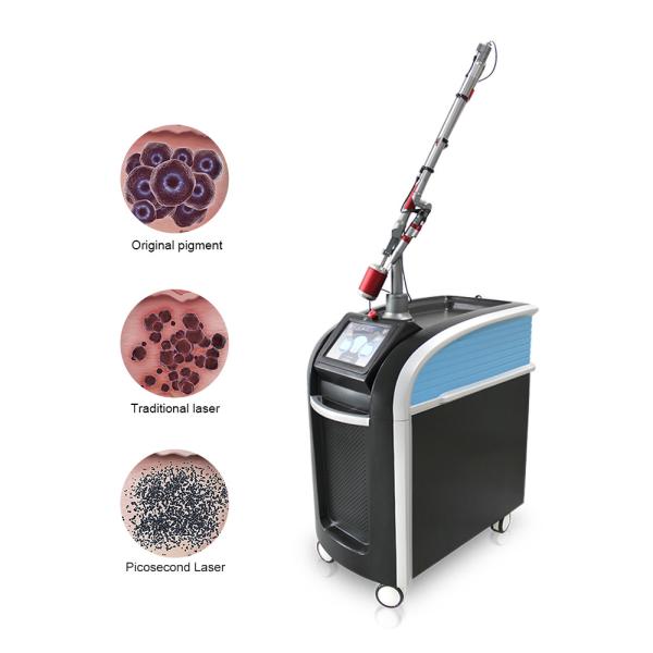Quality Ce Professional 1064nm 532nm 694 Nm 755 Nm Picosecond Q Switched Nd Yag Laser Tattoo Removal Machine for sale