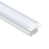Buy cheap U Shape Furniture LED Light Aluminum Channel , Silver Aluminum Recessed LED Profile from wholesalers